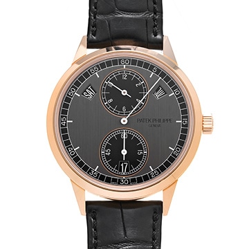 パテック フィリップ コンプリケーション アニュアルカレンダー レギュレーター 5235/50R-001 グラファイト/エボニーブラック メンズ 時計 【中古】【wristwatch】