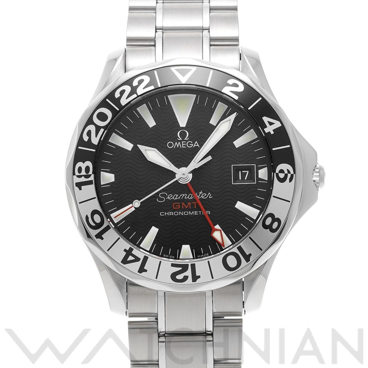 オメガ シーマスター 300 GMT 50th 2234.50 ブラック メンズ 時計 【中古】【wristwatch】