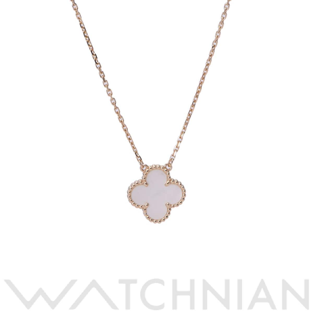 ヴァン クリーフ&アーペル ヴィンテージアルハンブラ ネックレス ゴールド VCARA45900 K18イエローゴールド YG レディース ジュエリー 【中古】【jewelry】