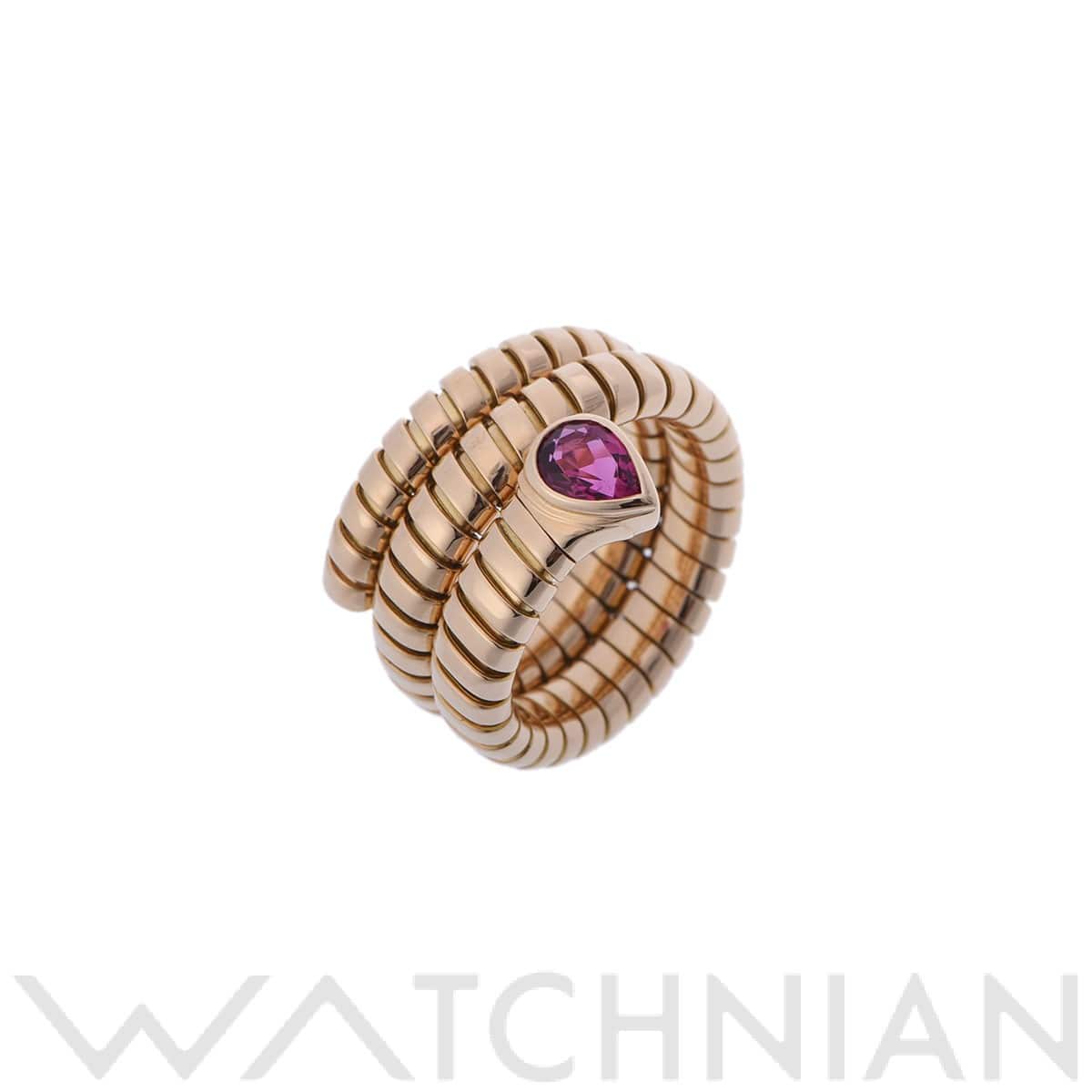 ブルガリ トゥボガス リング ゴールド K18イエローゴールド YG レディース ジュエリー 【中古】【jewelry】