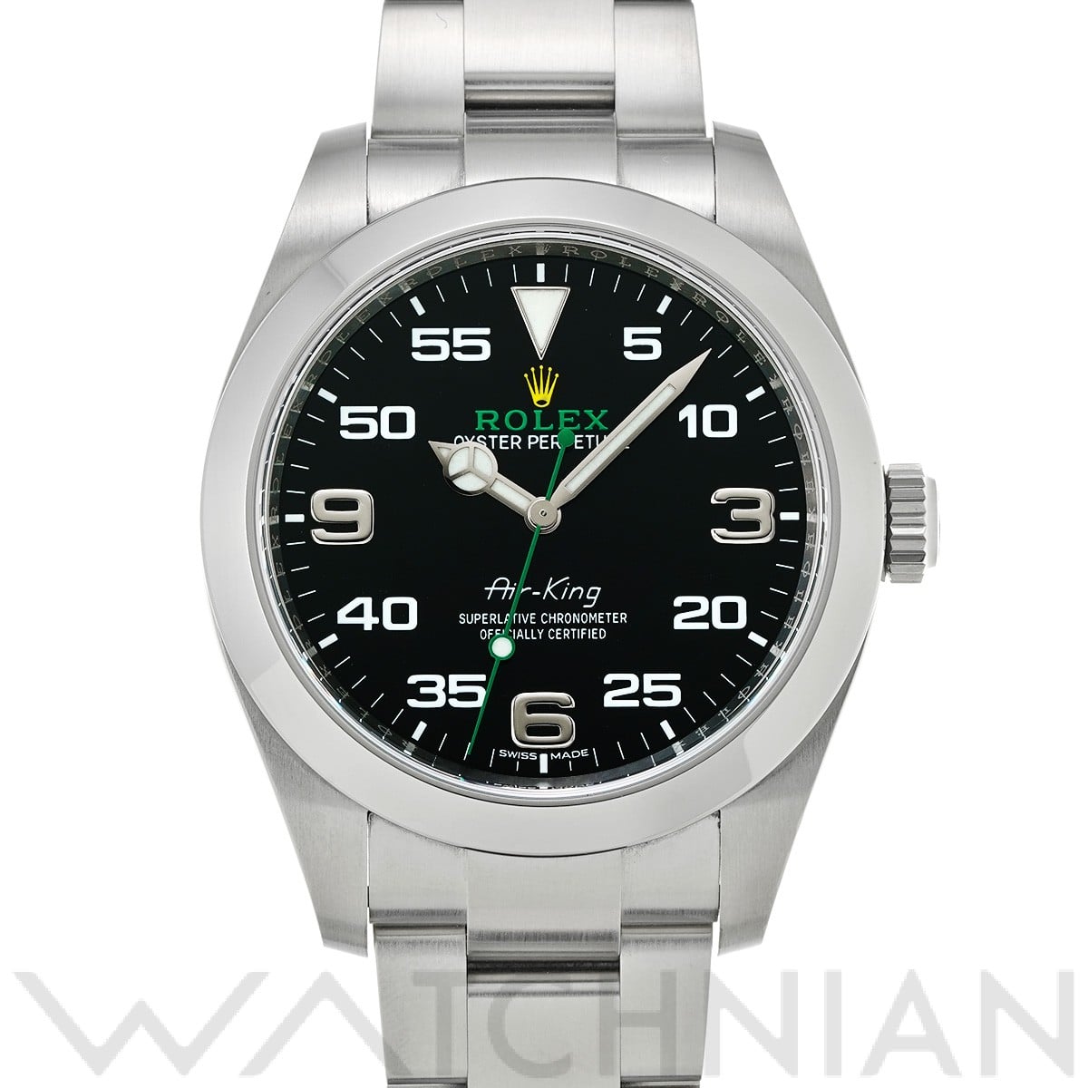 ロレックス / ROLEX エアキング 116900 ブラック メンズ 時計 【中古】【wristwatch】