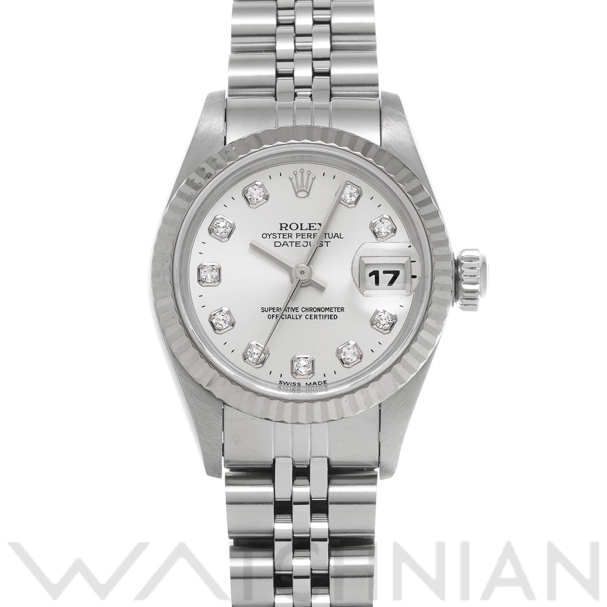 ロレックス / ROLEX デイトジャスト 69174G シルバー/ダイヤモンド レディース 時計 【中古】【wristwatch】