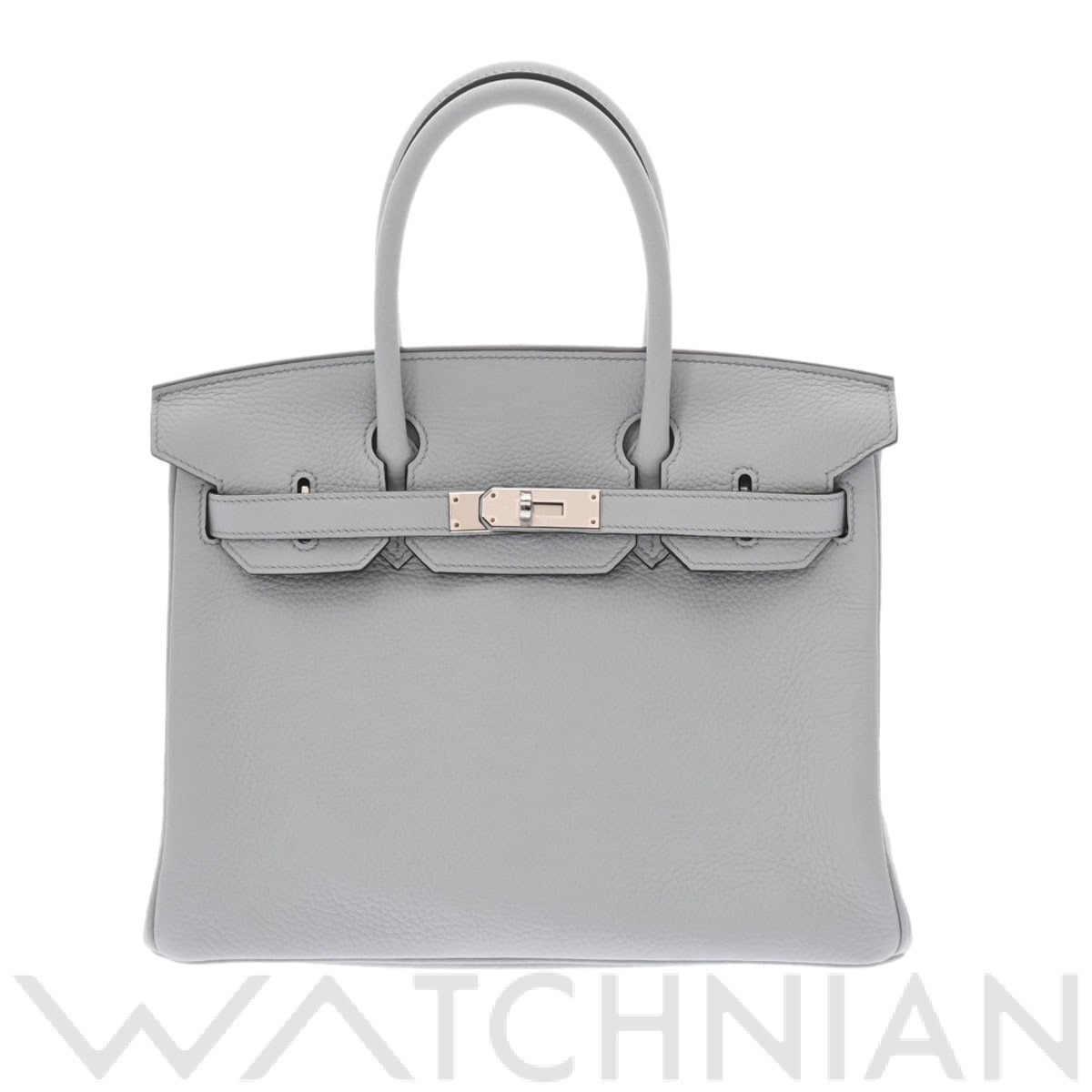 エルメス / HERMES バーキン30 ブルーペール/パラジウム金具 トリヨンクレマンス レディース バッグ 【未使用】【bag】