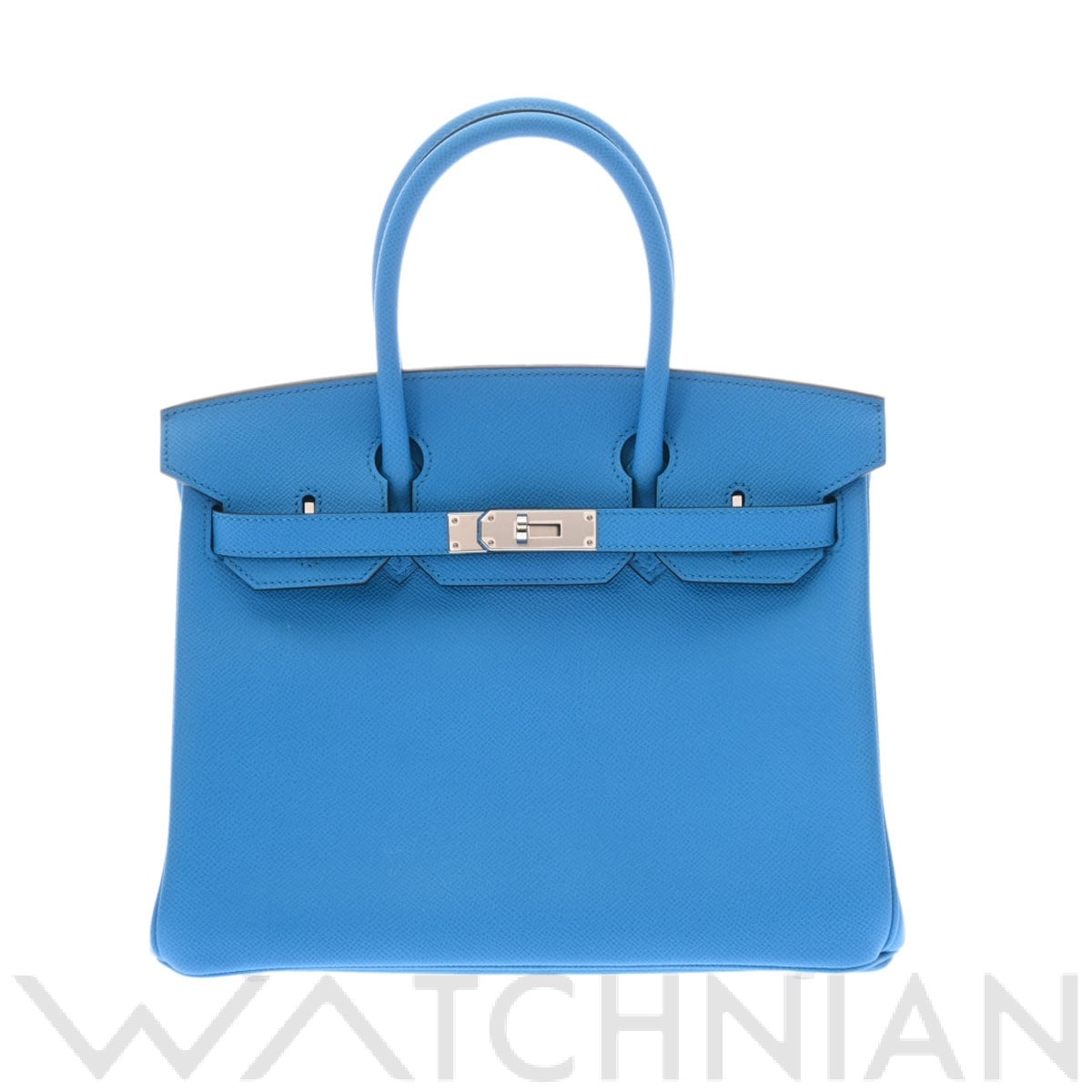 エルメス バーキン 30 ブルーザンジバル/パラジウム金具 ヴォーエプソン レディース バッグ 【未使用】【bag】