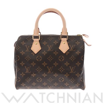 ルイ ヴィトン / LOUIS VUITTON モノグラム スピーディ25 ブラウン M41109 モノグラムキャンバス レディース バッグ 【未使用】【bag】