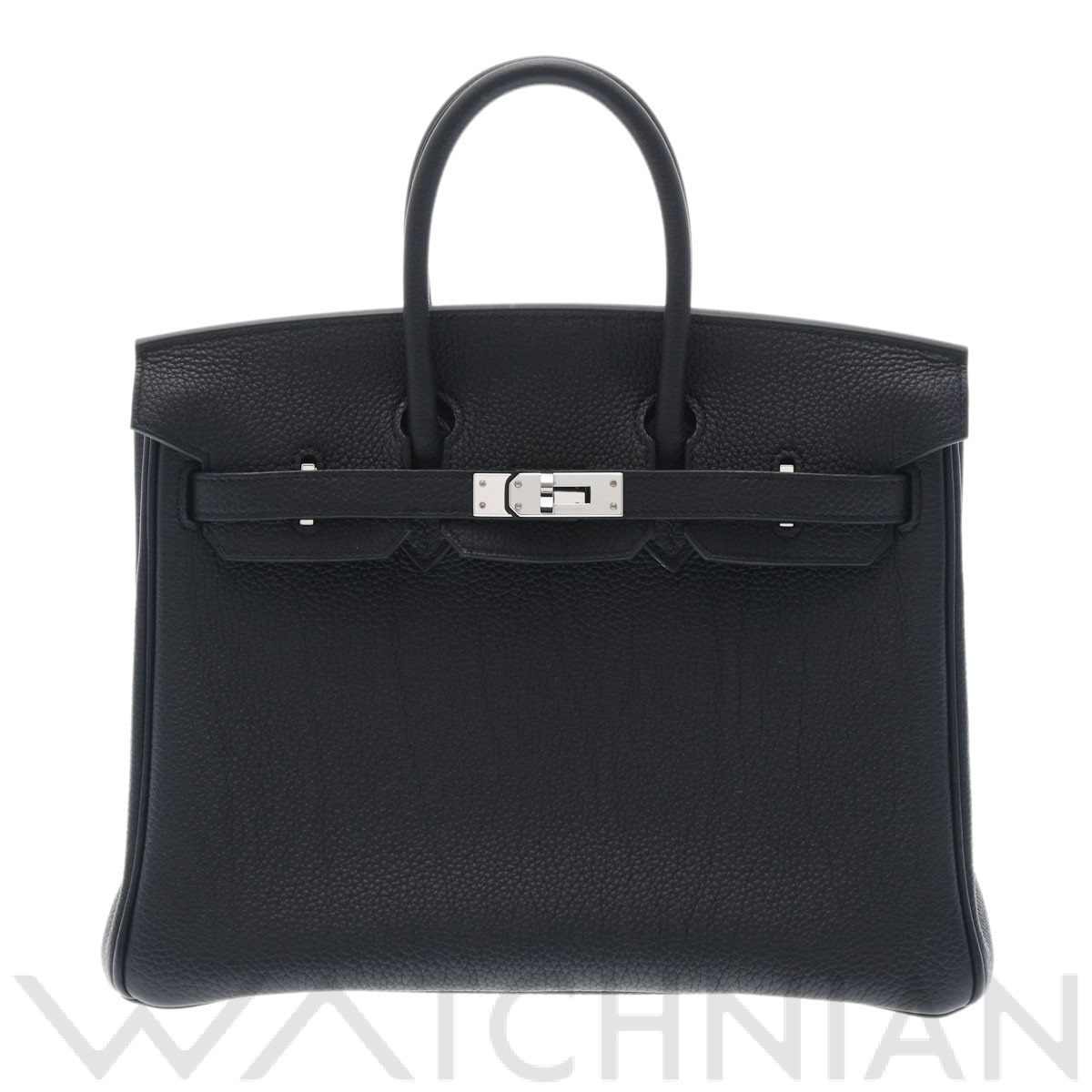 エルメス バーキン 25 ブラック/パラジウム金具 トゴ レディース バッグ 【中古】【bag】