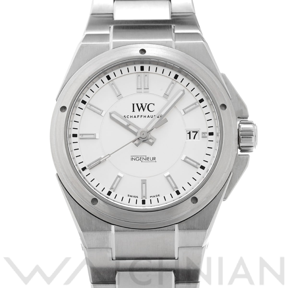 IWC インヂュニア オートマティック IW323904 シルバー メンズ 時計 【中古】【wristwatch】