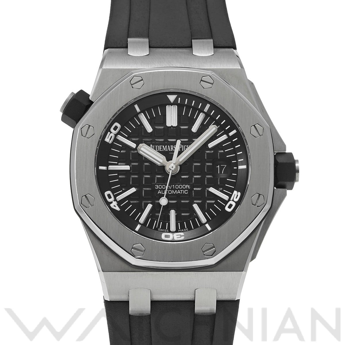 オーデマ ピゲ ロイヤルオーク オフショア ダイバー 15703ST.OO.A002CA.01 ブラック メンズ 時計 【中古】【wristwatch】