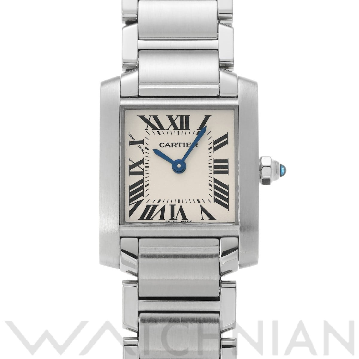 カルティエ / CARTIER タンク フランセーズ SM W51008Q3 シルバー レディース 時計 【中古】【wristwatch】