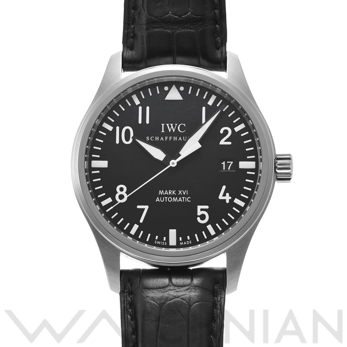 IWC パイロットウォッチ マーク XVI IW325501 ブラック メンズ 時計 【中古】【wristwatch】