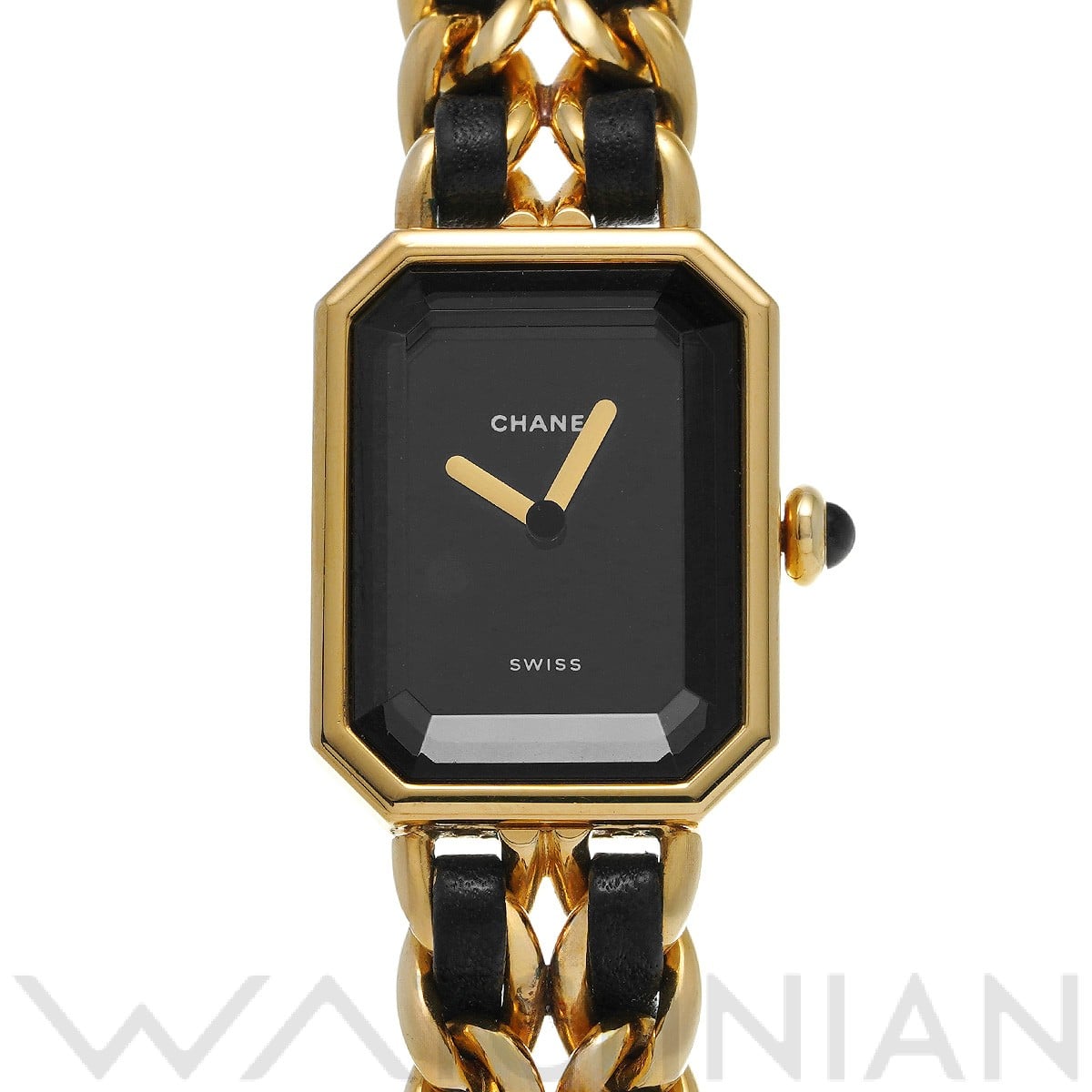 シャネル / CHANEL プルミエール M H0001 ブラック レディース 時計 【中古】【wristwatch】