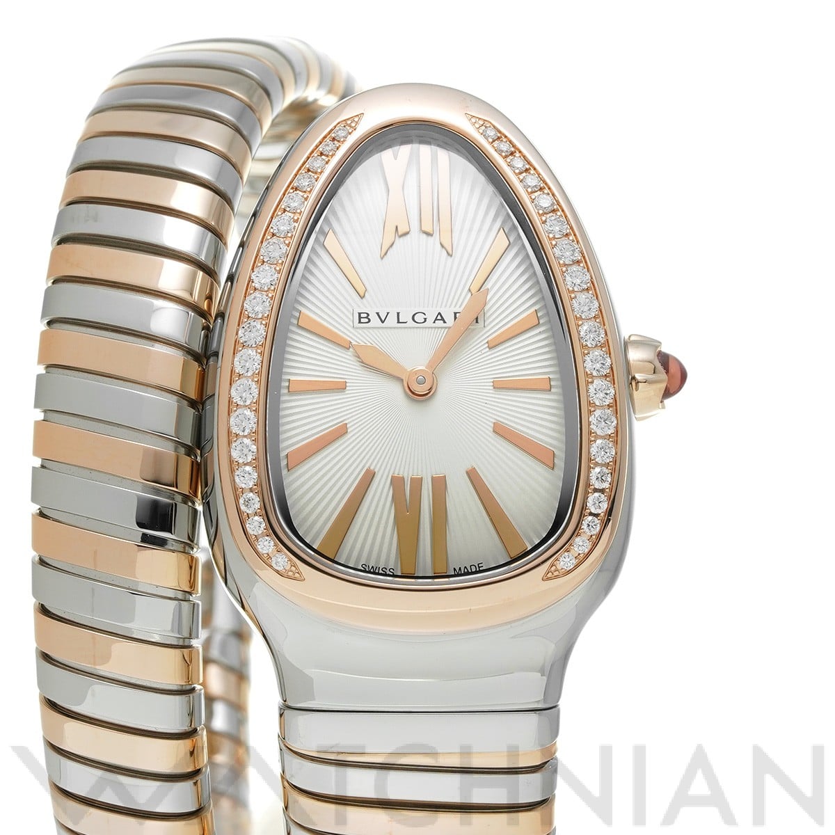 ブルガリ / BVLGARI セルペンティ トゥボガス シングルスパイラル SP35SPG シルバー レディース 時計 【中古】【wristwatch】