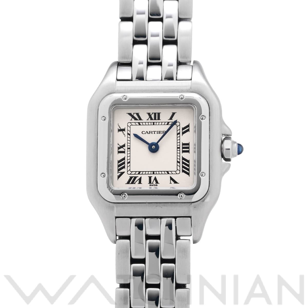 カルティエ パンテール SM W25033P5 シルバー レディース 時計 【中古】【wristwatch】