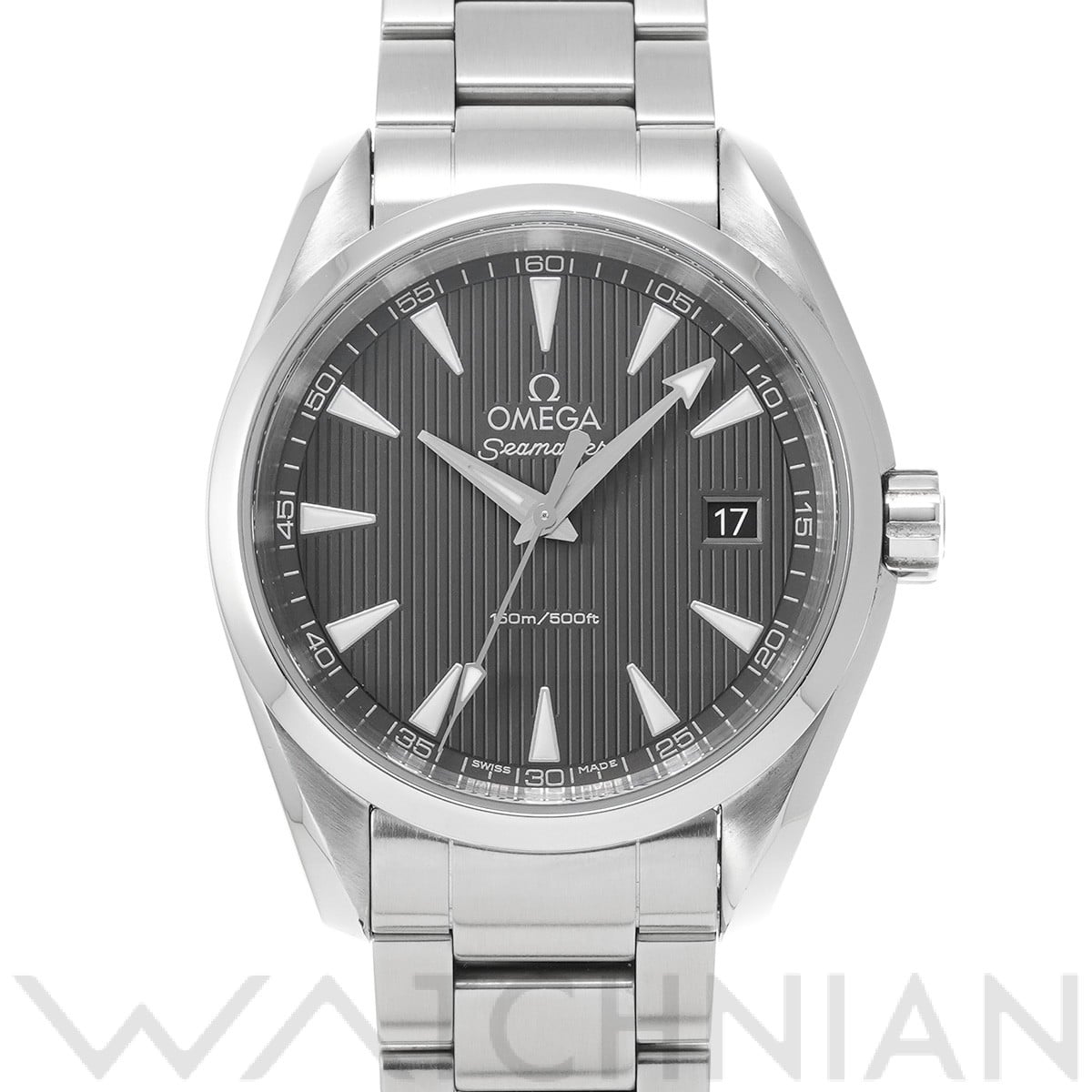 オメガ / OMEGA シーマスター アクアテラ クォーツ 231.10.39.60.06.001 グレー メンズ 時計 【中古】【wristwatch】