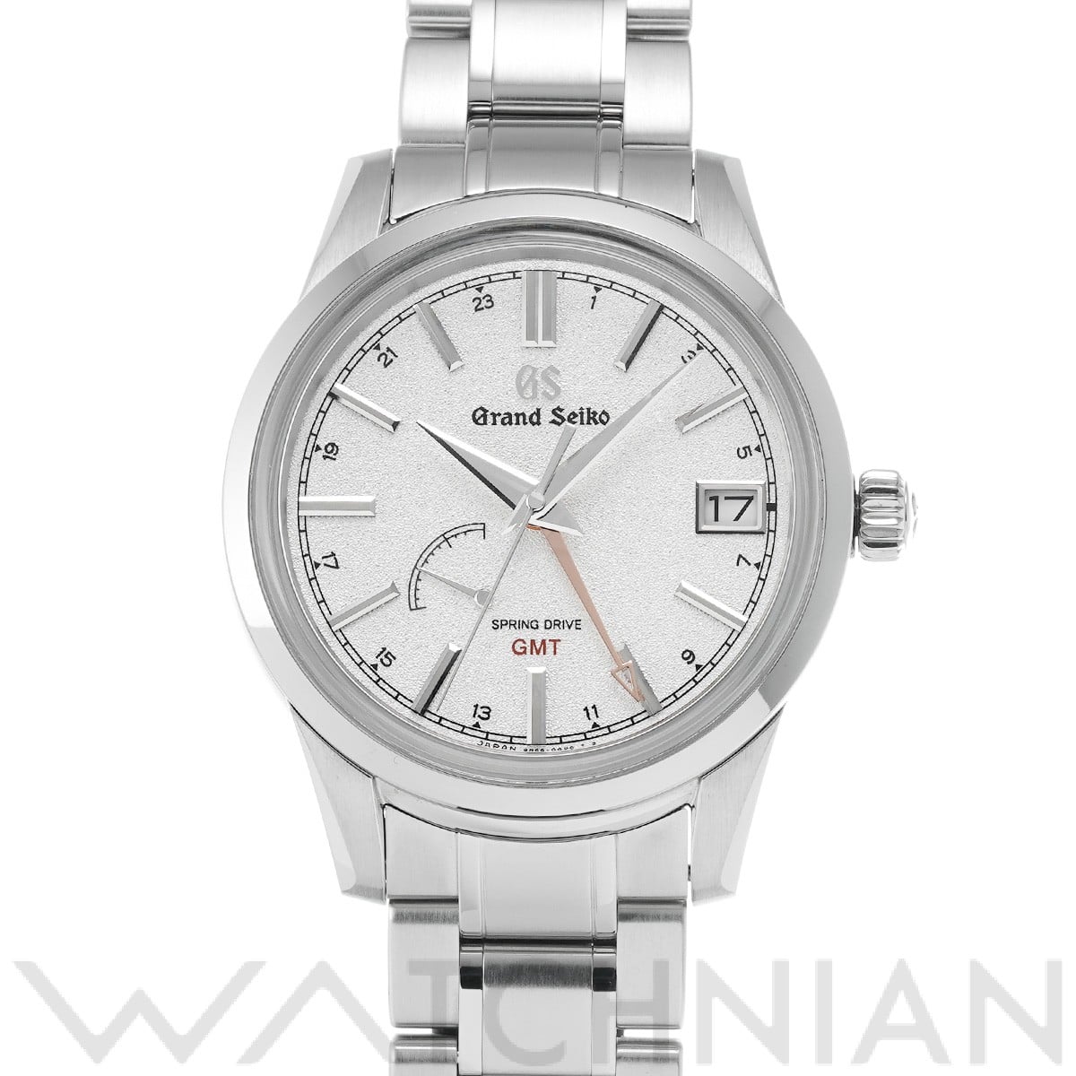 グランドセイコー / Grand Seiko エレガンスコレクション スプリングドライブ GMT SBGE269 シルバー メンズ 時計 【中古】【wristwatch】