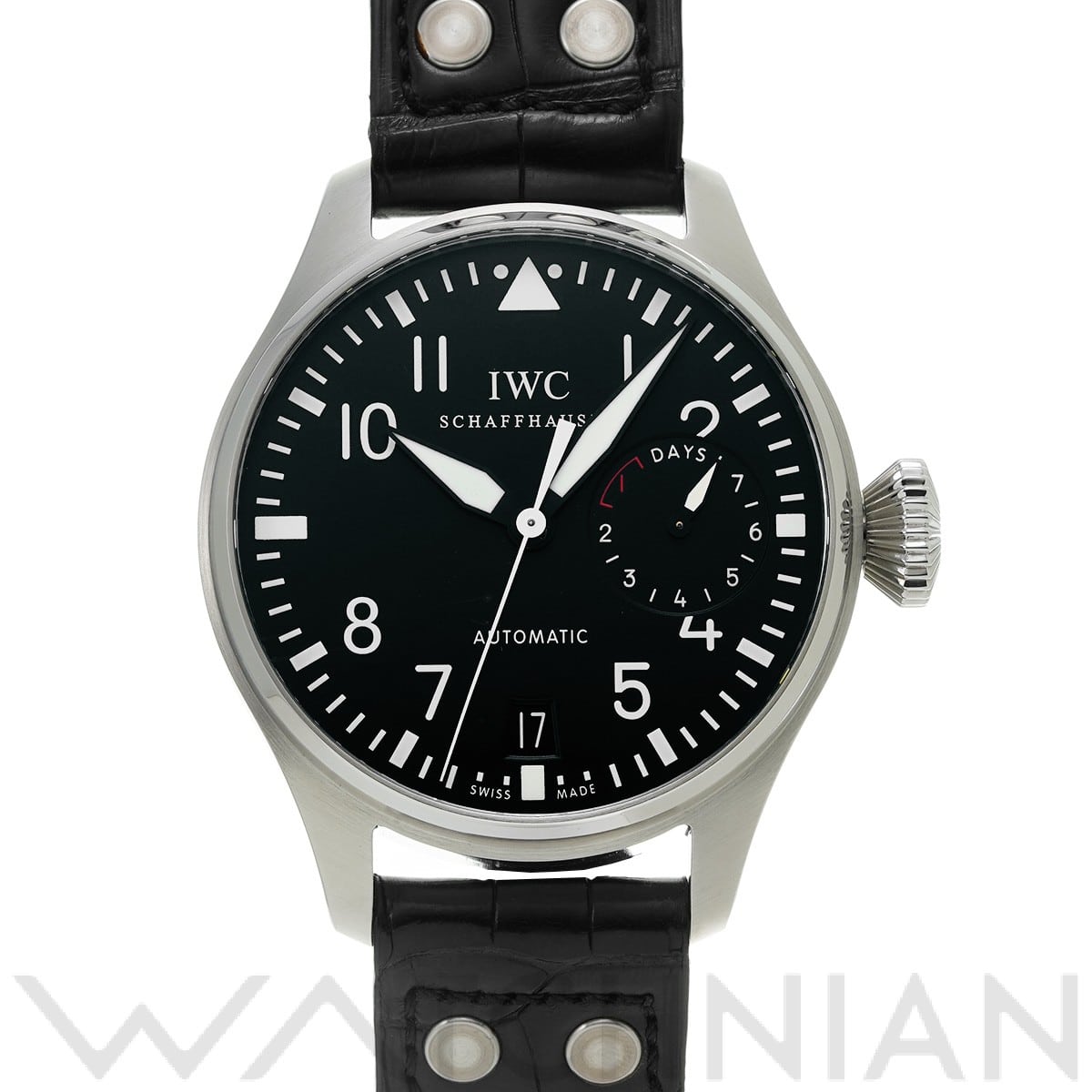 IWC ビッグパイロットウォッチ 7デイズ IW500401 ブラック メンズ 時計 【中古】【wristwatch】