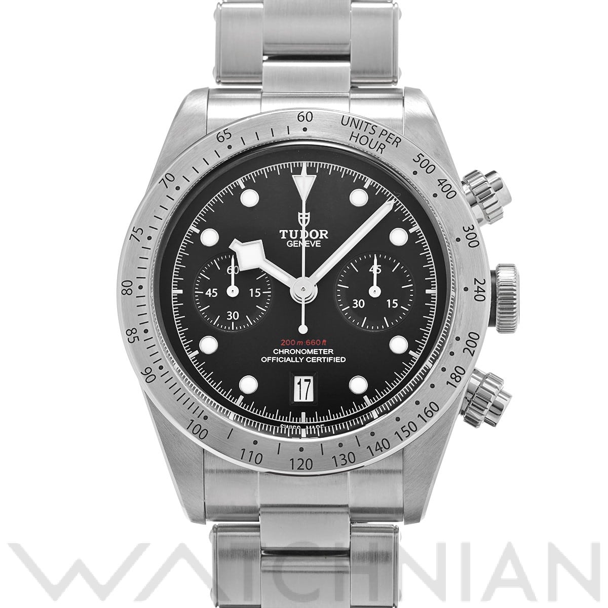 チューダー / チュードル ヘリテージ ブラックベイ クロノ 79350 ブラック メンズ 時計 【中古】【wristwatch】