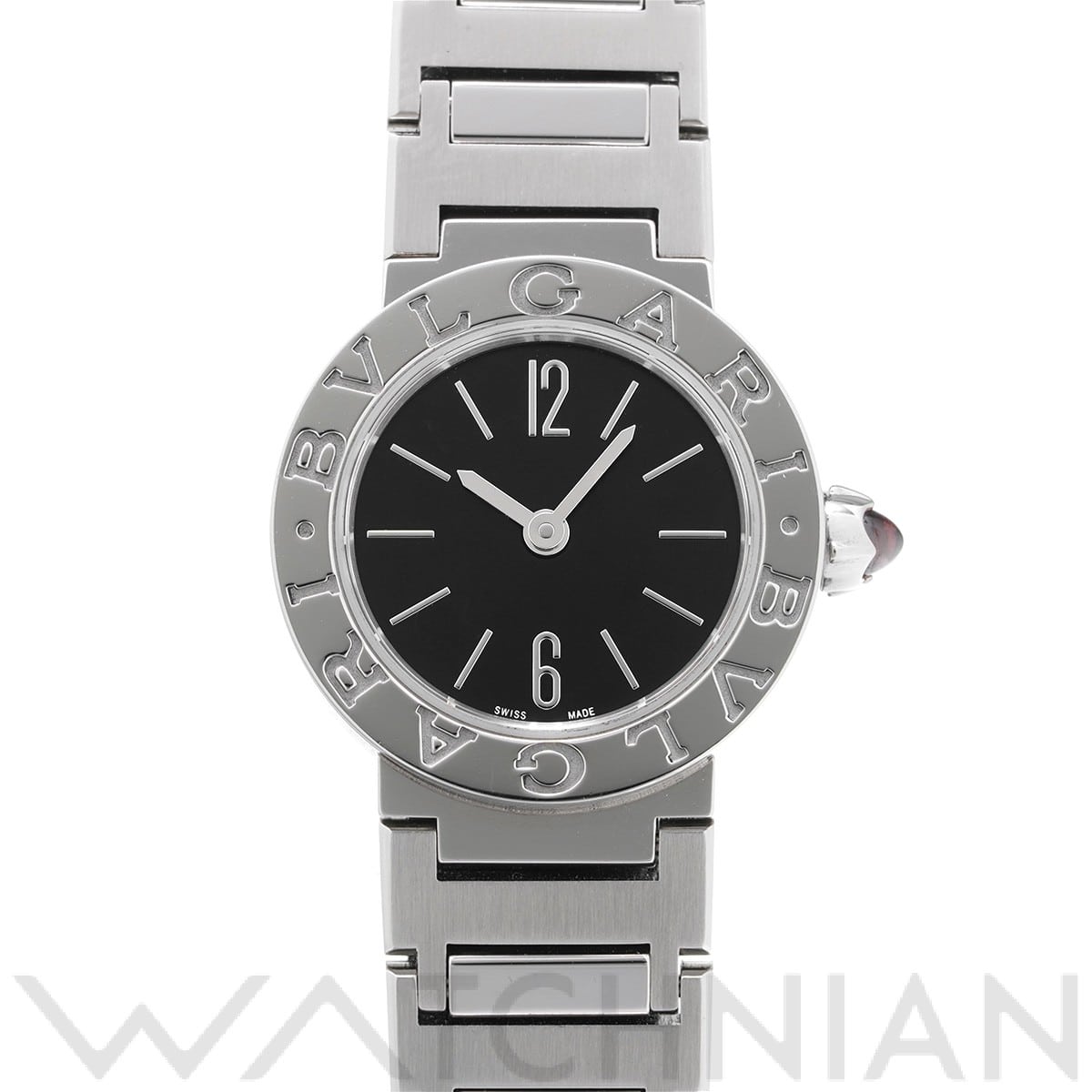ブルガリ ブルガリブルガリ BBL23BSSD ブラック レディース 時計 【中古】【wristwatch】