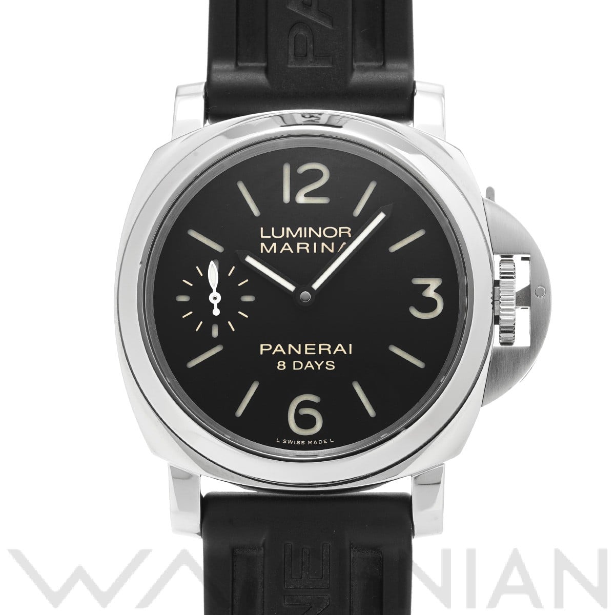 パネライ / PANERAI ルミノールマリーナ 8デイズ PAM00510 ブラック メンズ 時計 【中古】【wristwatch】