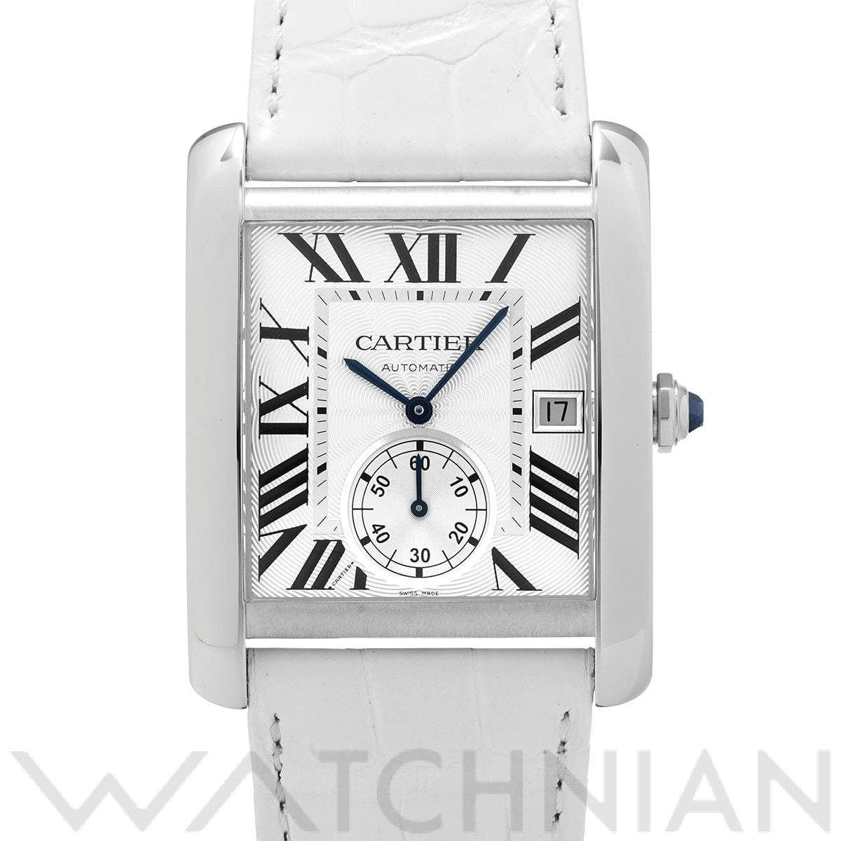 カルティエ タンク MC W5330003 シルバー メンズ 時計 【中古】【wristwatch】
