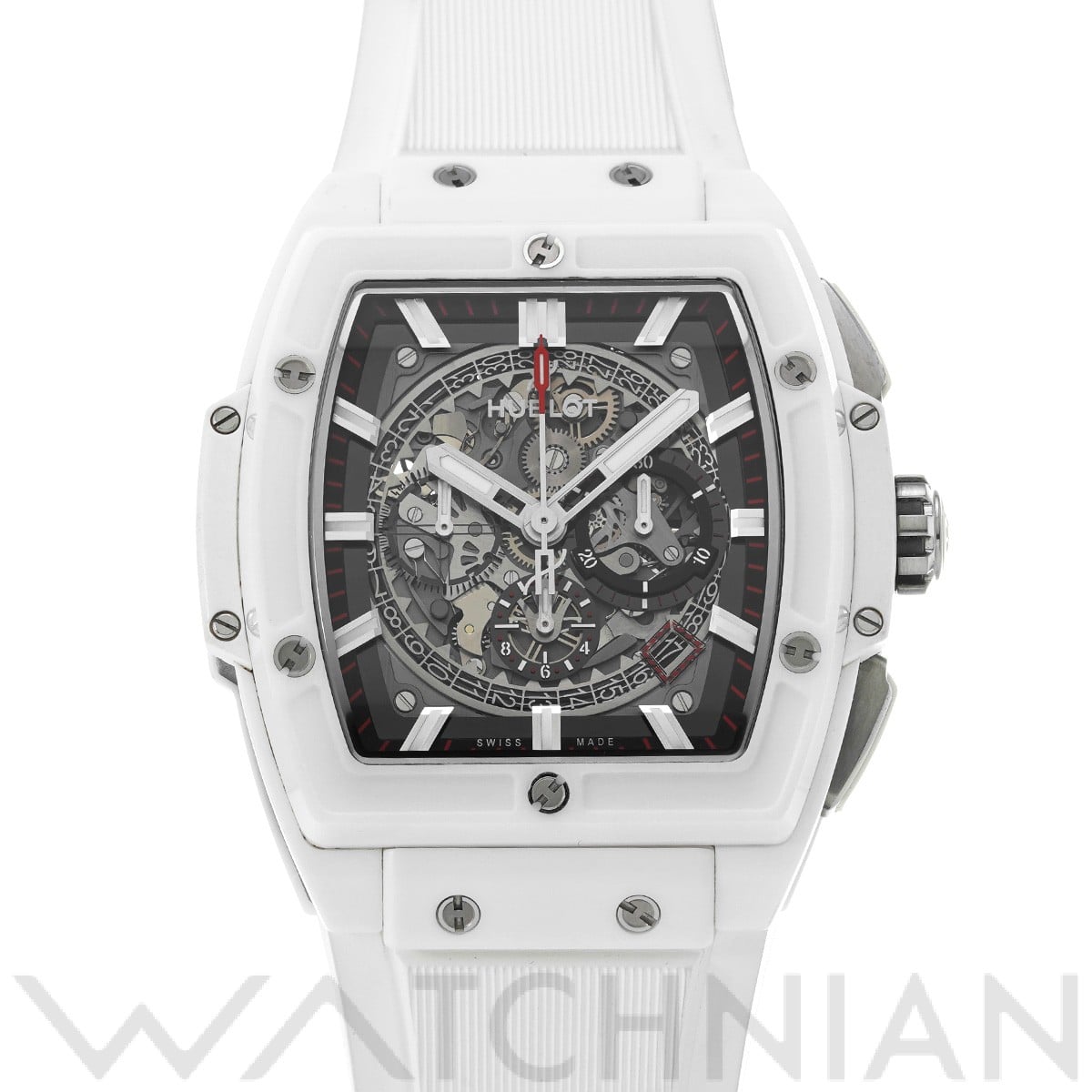 ウブロ / HUBLOT スピリット オブ ビッグバン ホワイトセラミック 601.HX.0173.LR スケルトン メンズ 時計 【中古】【wristwatch】