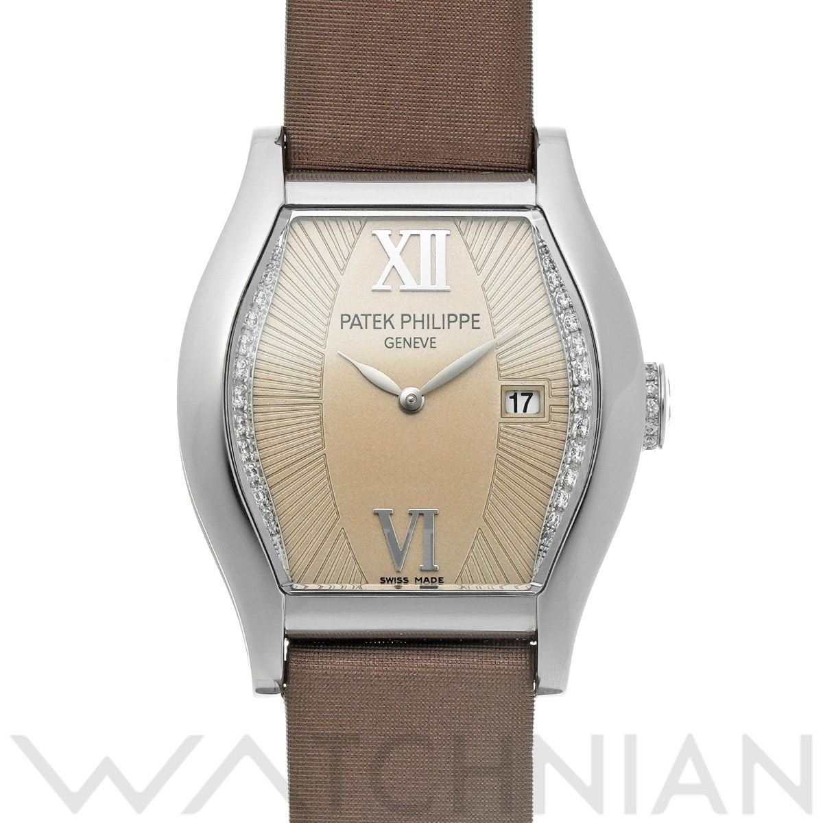 パテック フィリップ ゴンドーロ 4949G-001 シャンパン レディース 時計 【中古】【wristwatch】