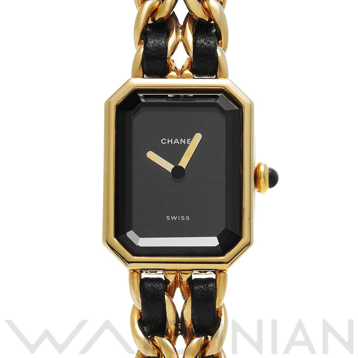 シャネル / CHANEL プルミエール M H0001 ブラック レディース 時計 【中古】【wristwatch】