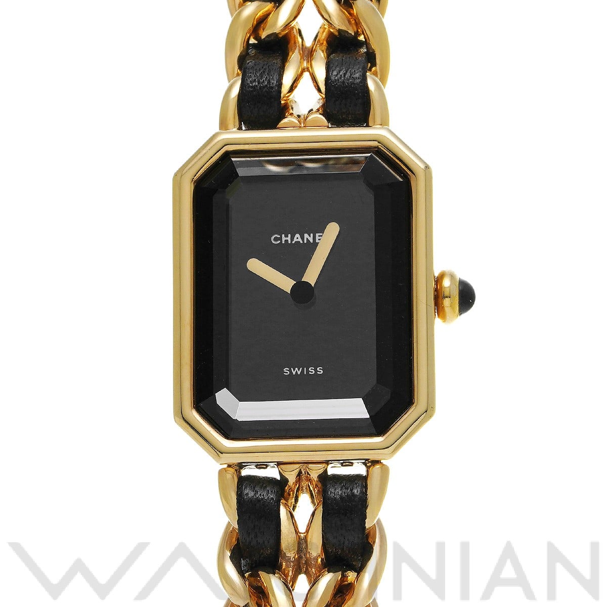 シャネル / CHANEL プルミエール M H0001 ブラック レディース 時計 【中古】【wristwatch】