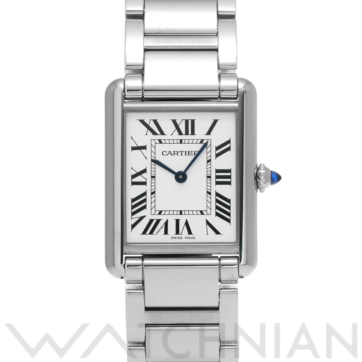 カルティエ タンク マスト LM WSTA0052 シルバー メンズ 時計 【中古】【wristwatch】