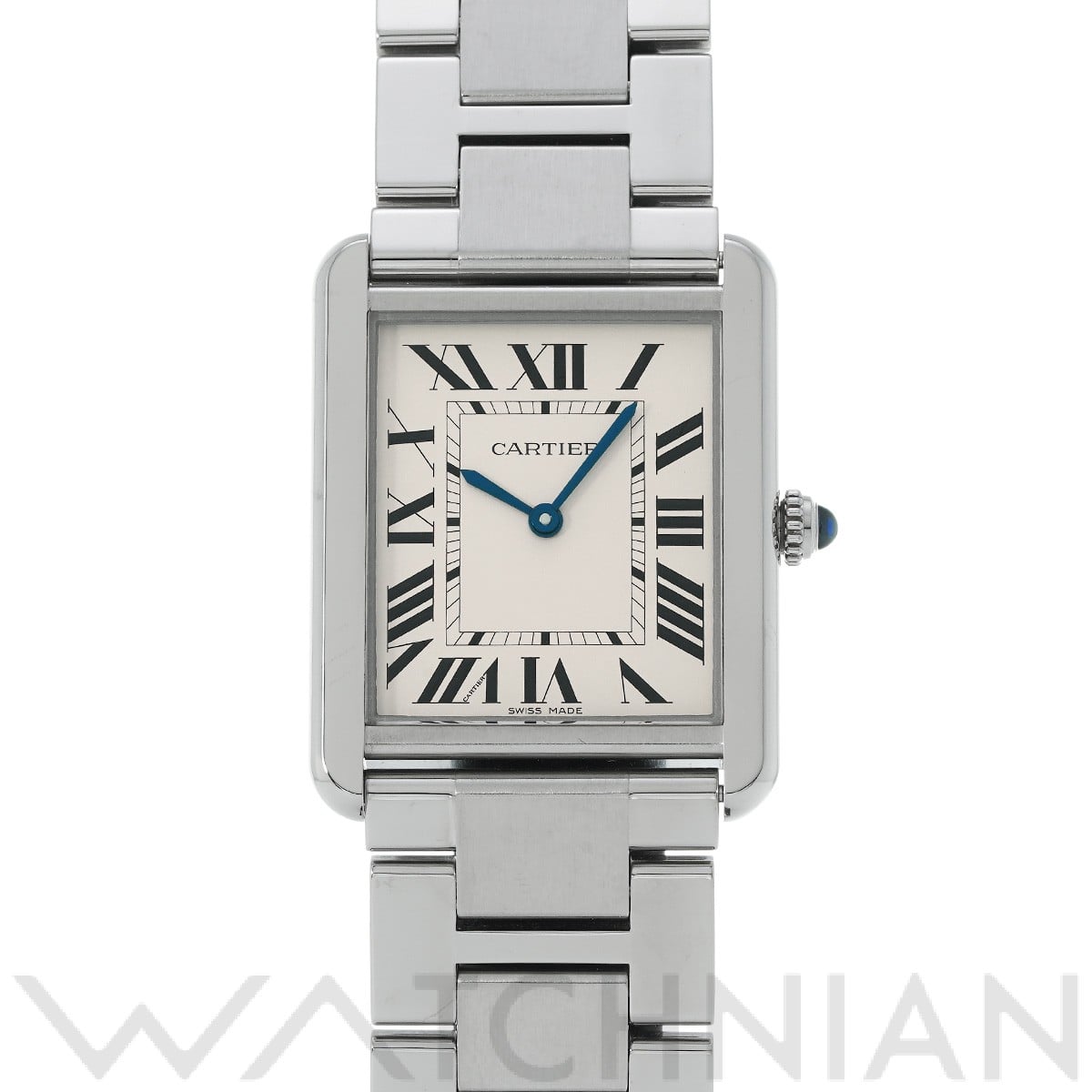 カルティエ / CARTIER タンク ソロ LM W5200014 シルバー メンズ 時計 【中古】【wristwatch】