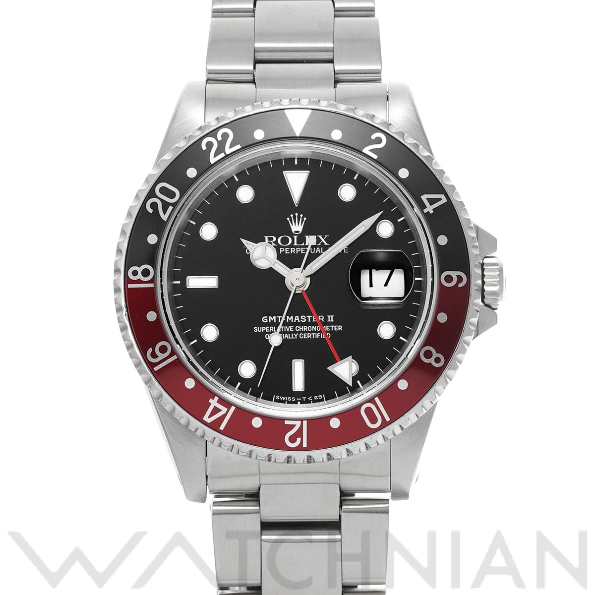 ロレックス GMTマスターII 16710 ブラック メンズ 時計 【中古】【wristwatch】