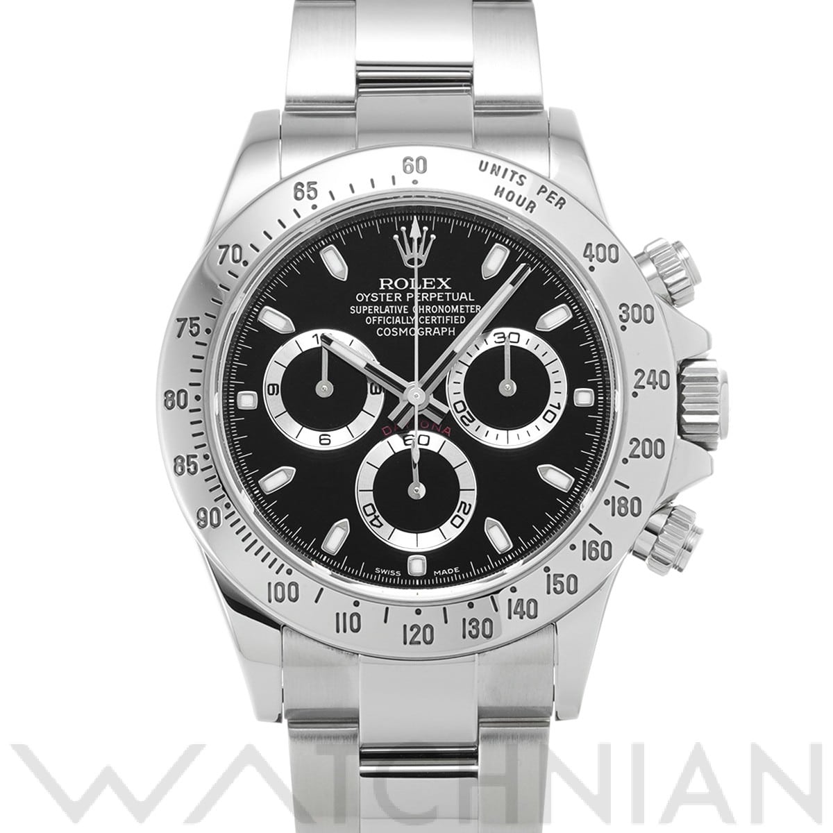 ロレックス コスモグラフ デイトナ 116520 ブラック メンズ 時計 【中古】【wristwatch】