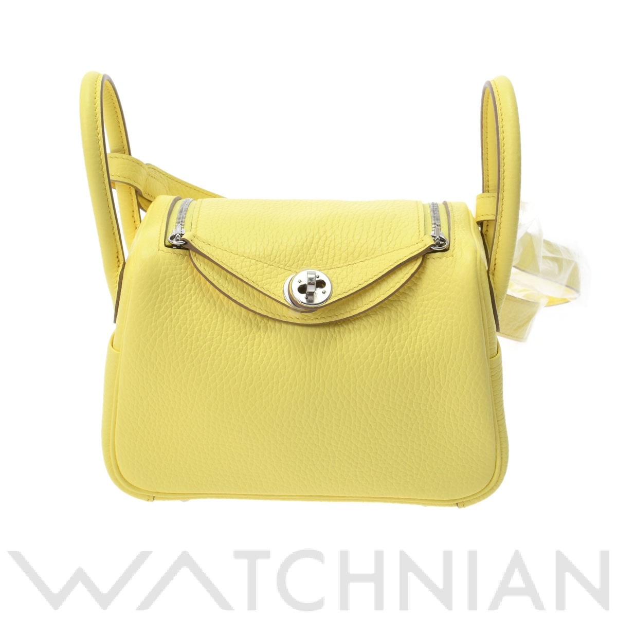 エルメス / HERMES リンディ ミニ リモンチェッロ/パラジウム金具 トリヨンクレマンス レディース バッグ 【新品】【bag】