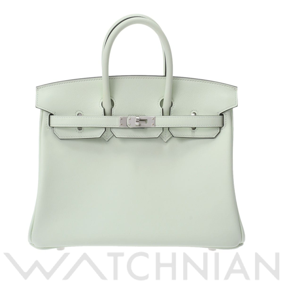 エルメス / HERMES バーキン 25 ヴェールフィズ/パラジウム金具 ヴォースイフト レディース バッグ 【未使用】【bag】