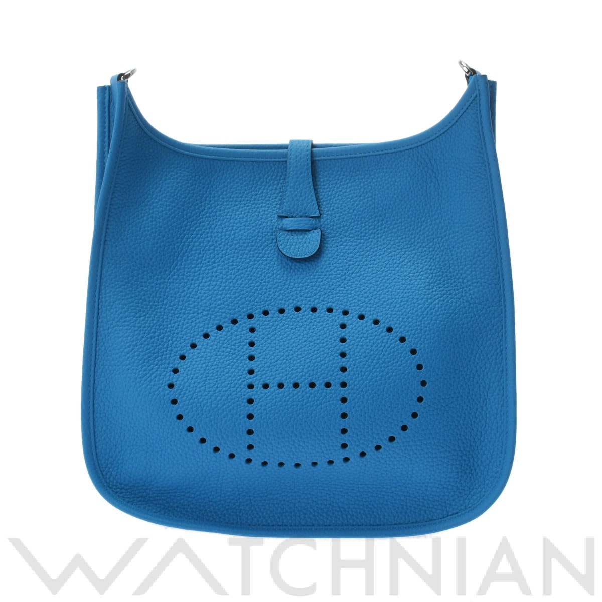 エルメス エヴリン3 PM ブルーフリーダ/パラジウム金具 トリヨンクレマンス レディース バッグ 【未使用】【bag】