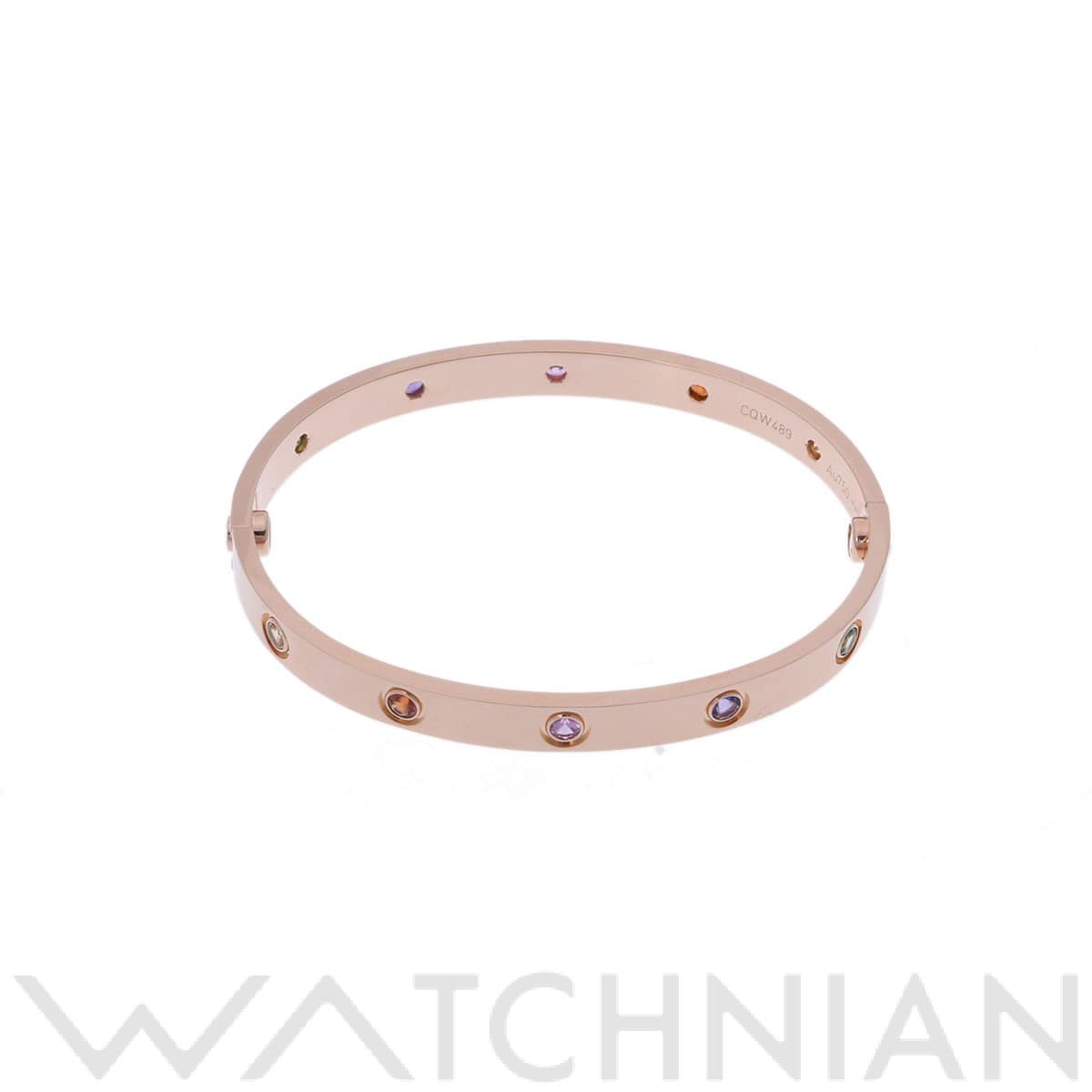 カルティエ ラブブレスレット #17 ゴールド K18ピンクゴールド PG レディース ジュエリー 【中古】【jewelry】