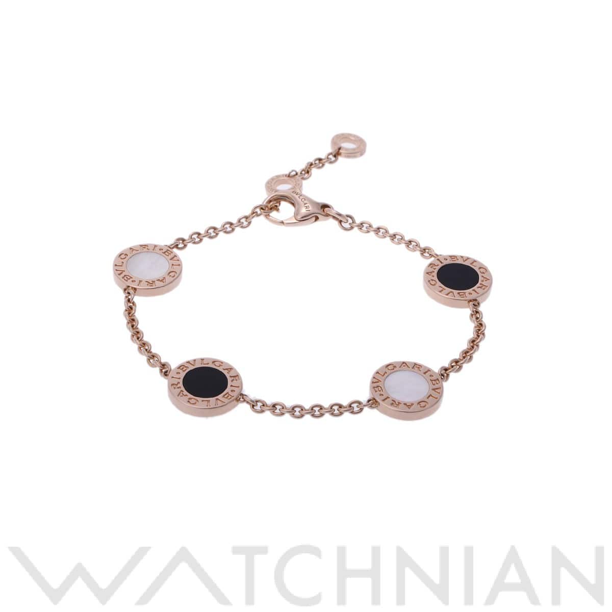 ブルガリ ブルガリブルガリ ブレスレット SM ゴールド K18ピンクゴールド PG レディース ジュエリー 【中古】【jewelry】