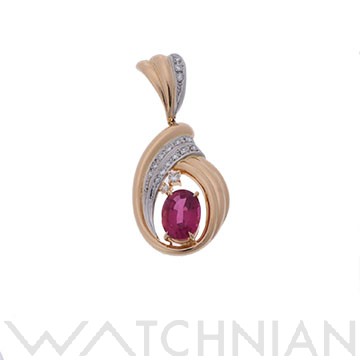 タサキ トルマリントップ ゴールド K18イエローゴールド YG/Pt900プラチナ レディース ジュエリー 【中古】【jewelry】