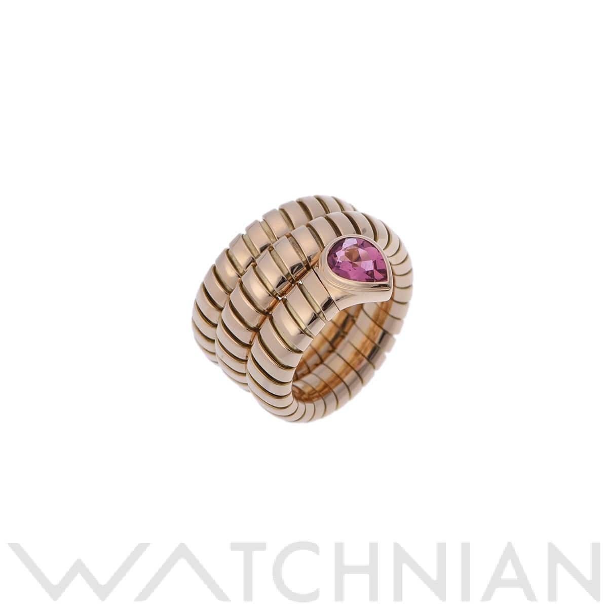 ブルガリ トゥボガス リング ゴールド K18イエローゴールド YG レディース ジュエリー 【中古】【jewelry】