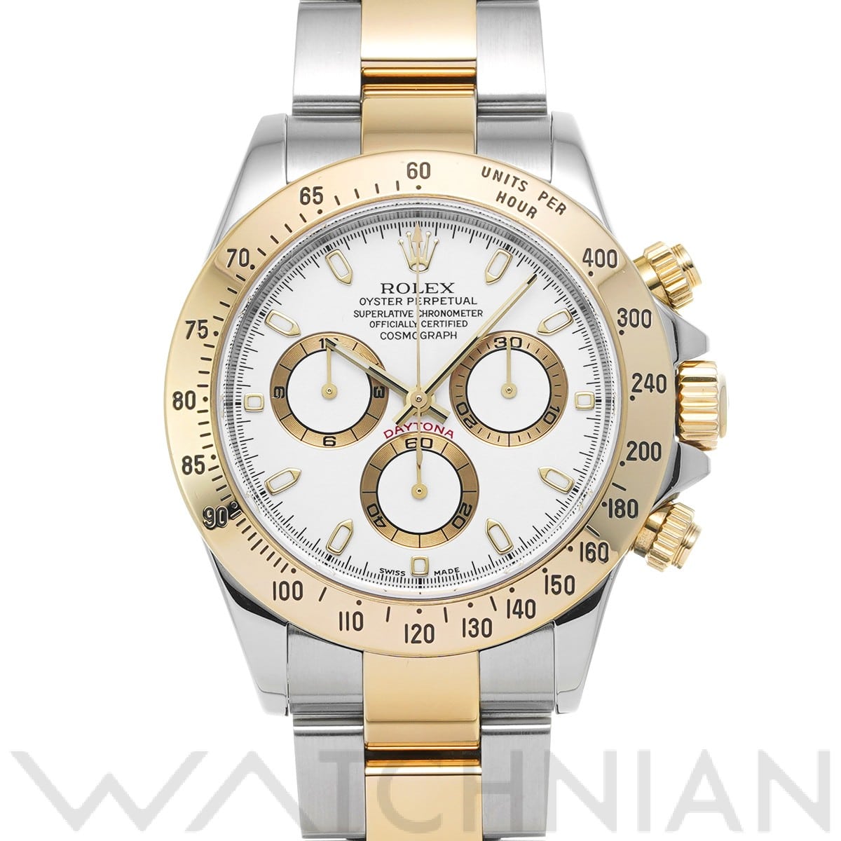 ロレックス コスモグラフ デイトナ 116523 ホワイト メンズ 時計 【中古】【wristwatch】