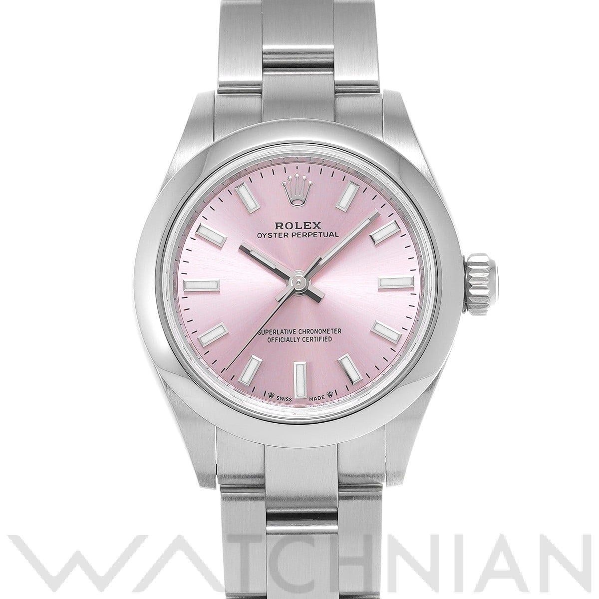 ロレックス オイスターパーペチュアル 28 276200 ピンク レディース 時計 【中古】【wristwatch】
