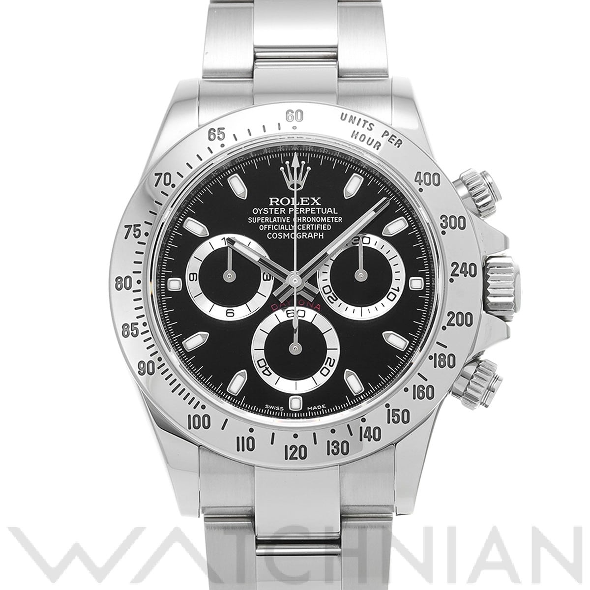 ロレックス コスモグラフ デイトナ 116520 ブラック メンズ 時計 【中古】【wristwatch】