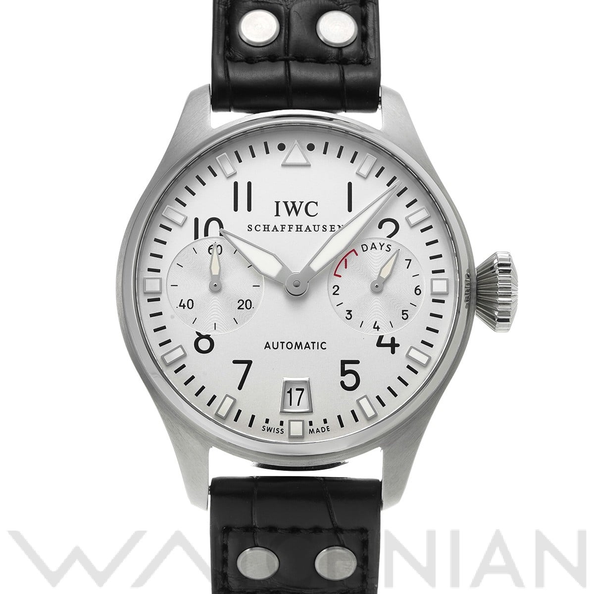 IWC パイロットウォッチ ビッグパイロット トリヴュート トゥ ジャパン IW500418 シルバー メンズ 時計 【中古】【wristwatch】