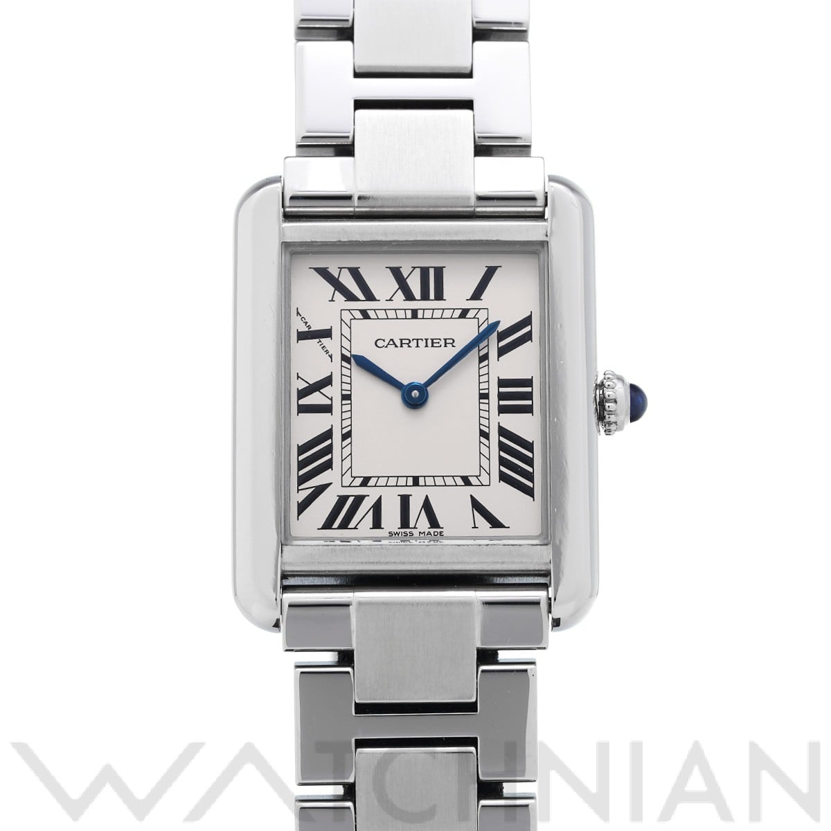 カルティエ / CARTIER タンク ソロ SM W5200013 シルバー レディース 時計 【中古】【wristwatch】