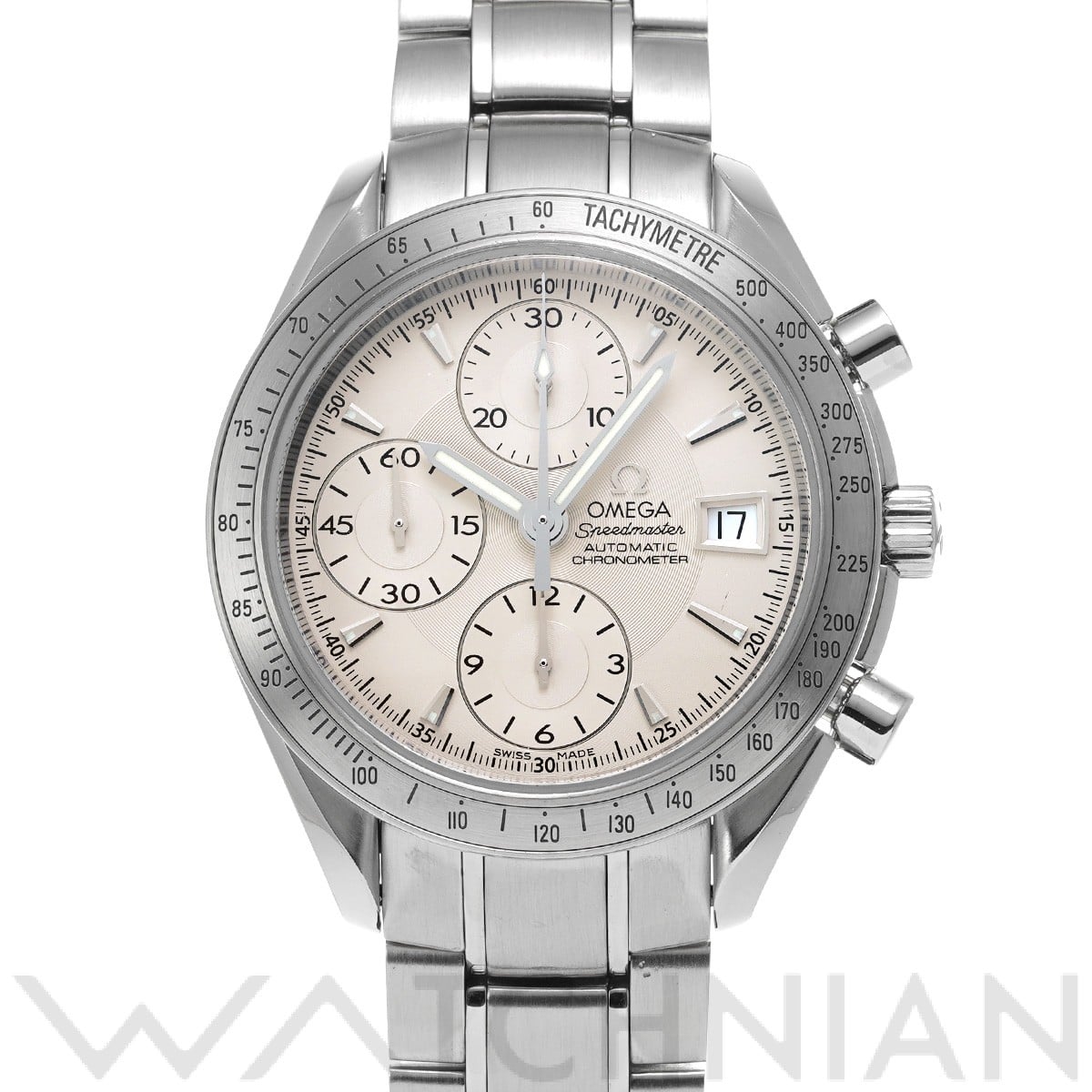 オメガ スピードマスター デイト 3211.30 シルバー メンズ 時計 【中古】【wristwatch】