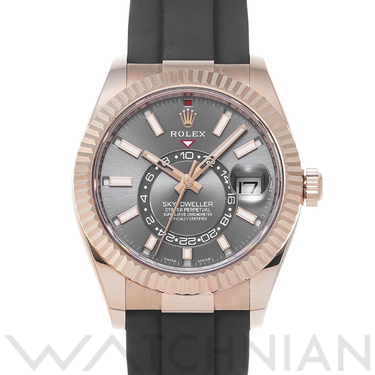 ロレックス スカイドゥエラー 326235 スレート メンズ 時計 【中古】【wristwatch】