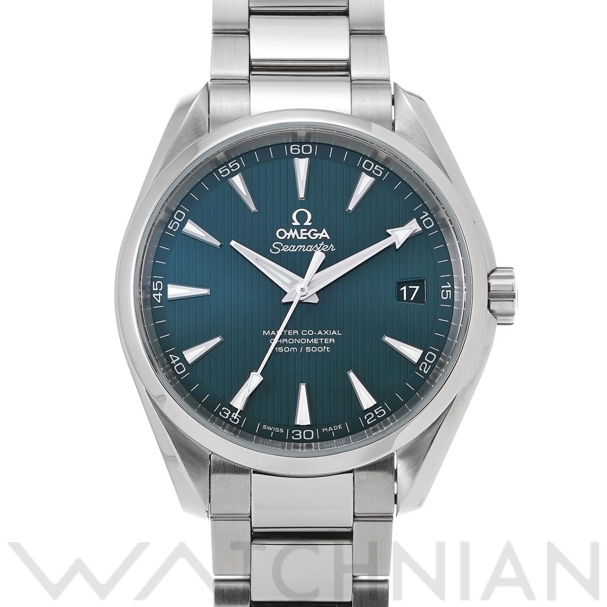 オメガ シーマスター アクアテラ マスターコーアクシャル 231.10.42.21.03.003 ブルー メンズ 時計 【中古】【wristwatch】
