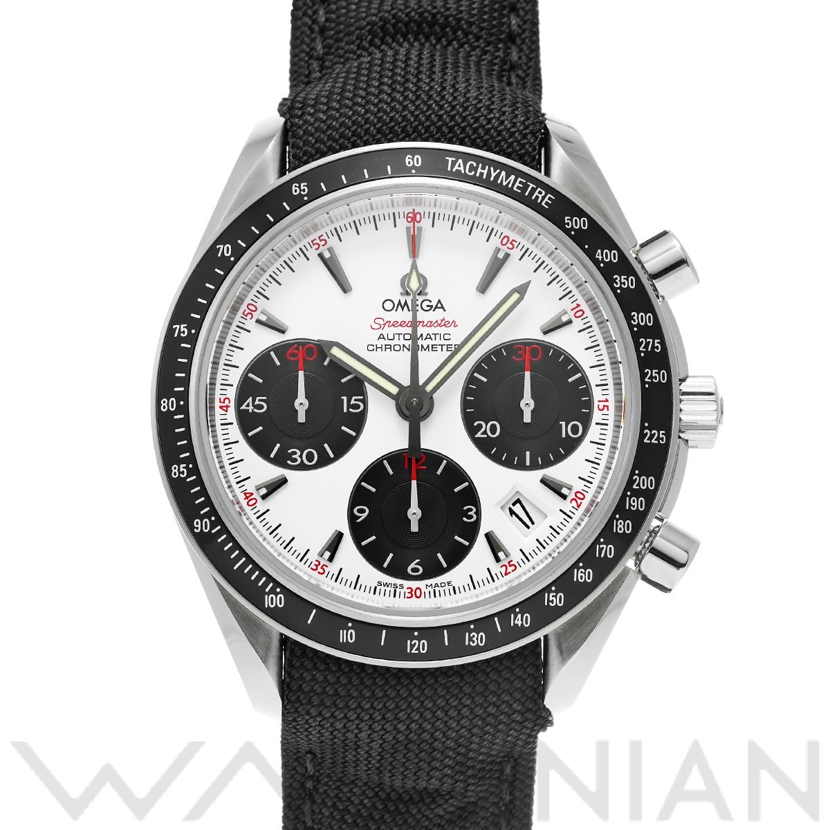 オメガ / OMEGA スピードマスター デイト 323.32.40.40.04.001 ホワイト/ブラック メンズ 時計 【中古】【wristwatch】