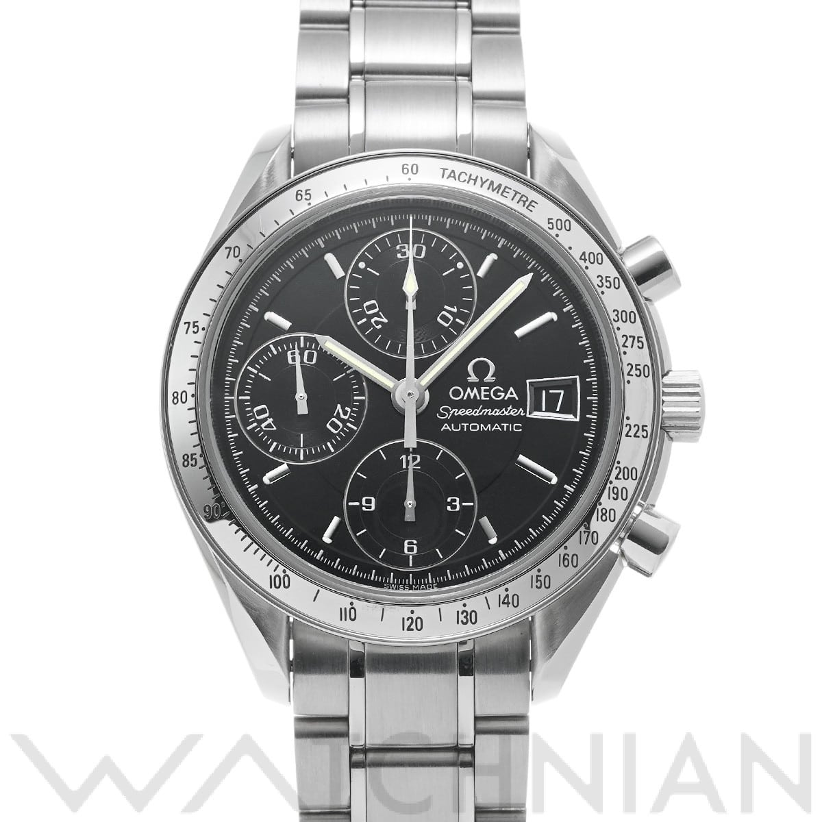 オメガ スピードマスター デイト 3513.50 ブラック メンズ 時計 【中古】【wristwatch】