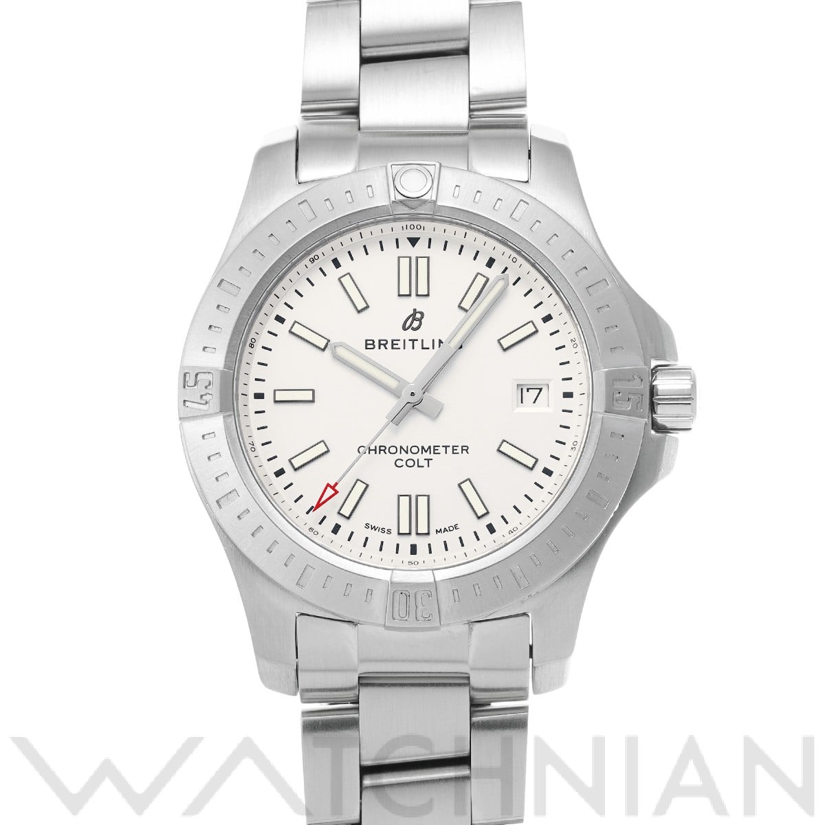 ブライトリング / BREITLING コルト オートマチック 41 A17313101G1A1 シルバー メンズ 時計 【中古】【wristwatch】